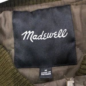 Madewell autumn quilted coat. Perfect condition!